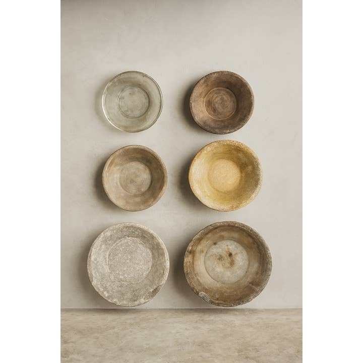 Curated Studio - Wholesale Decorative plate/dish/bowl - Vintage Stone Plate1