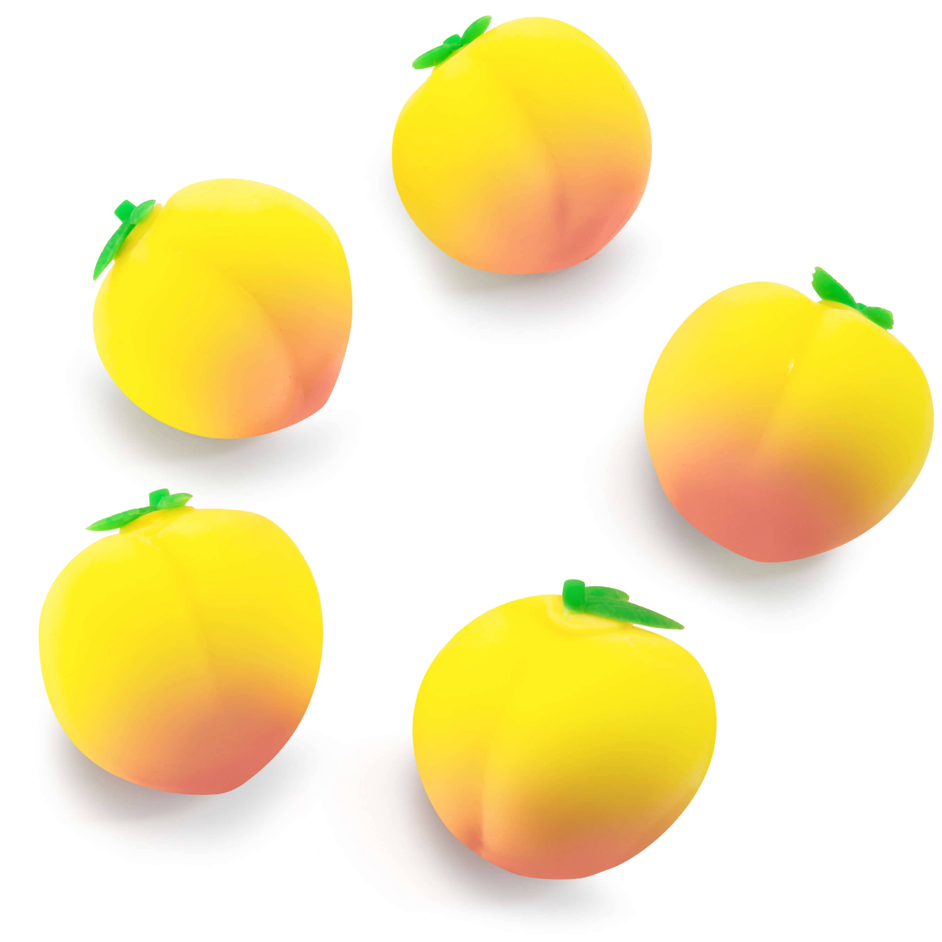 Kawaii Slime Company - Wholesale Squishy Toy - Kids & Baby - Just Peachy! Cute Georgia Peach Stress Ball (12pcs/case)7