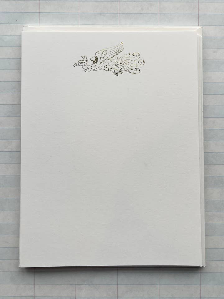 Papel de carta prensado Mumu Bird para venta al por mayor de Parcel