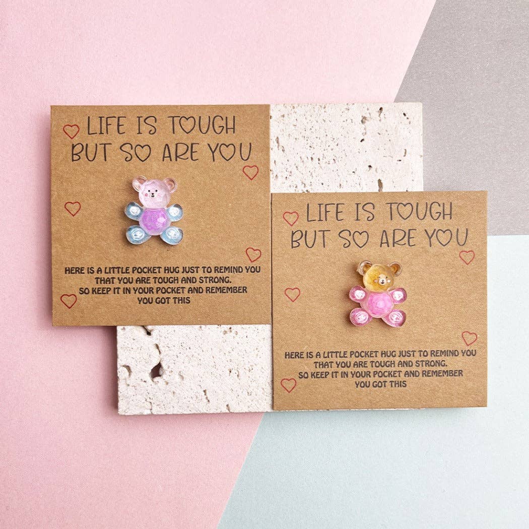 Magia Design - Wholesale Keepsake Coin/Token - Pocket Hug Rainbow Bear5