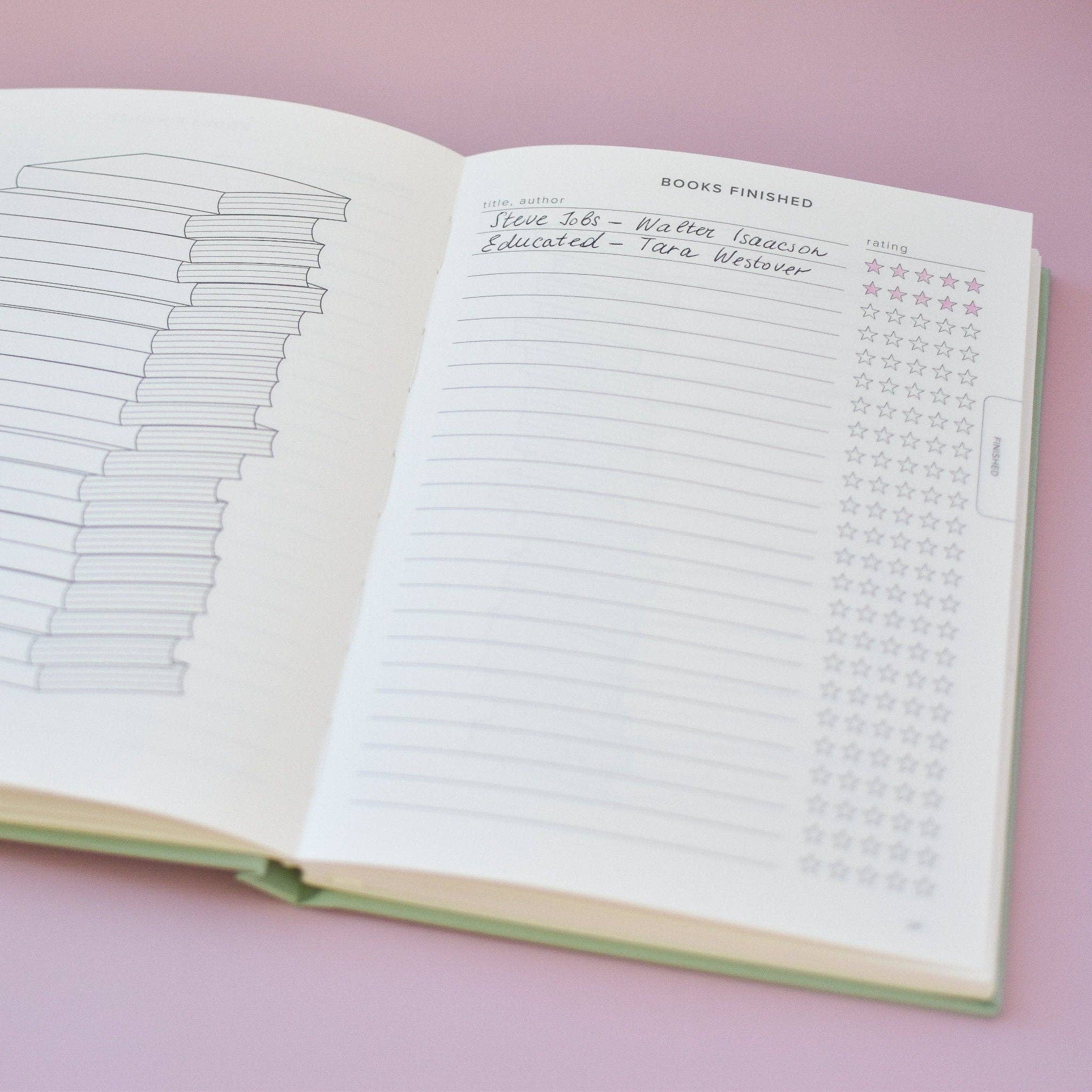 Kunitsa Co - Wholesale Journal/Diary - Reading Journal (Original)4