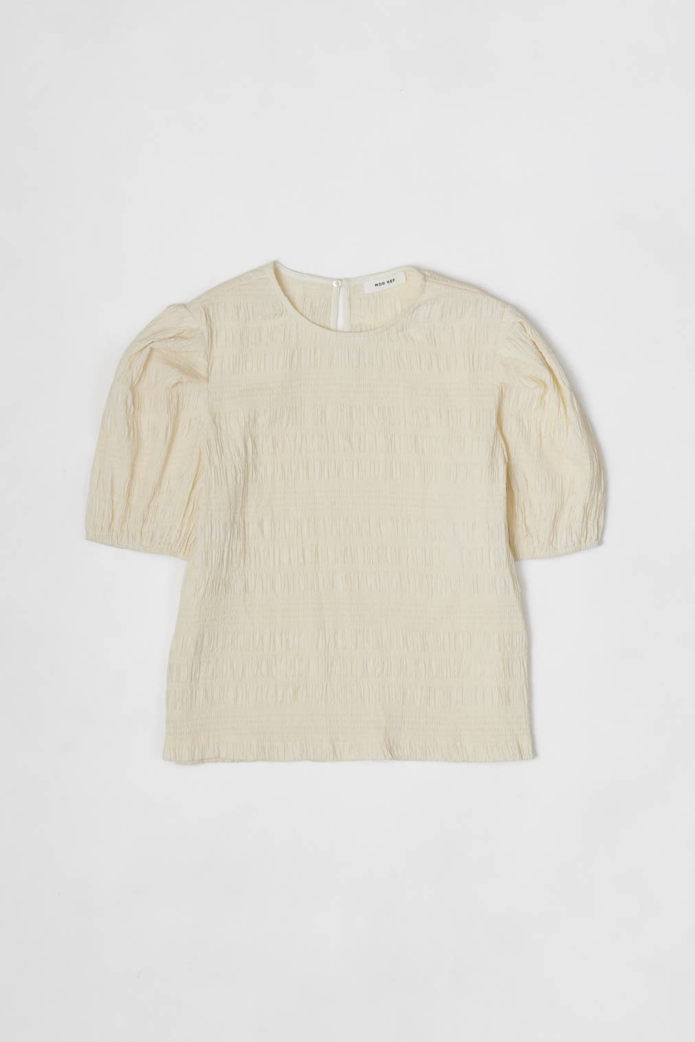 MOD REF - Wholesale Blouse - Women's - The Celia Top | Textured Puff Sleeve Top14