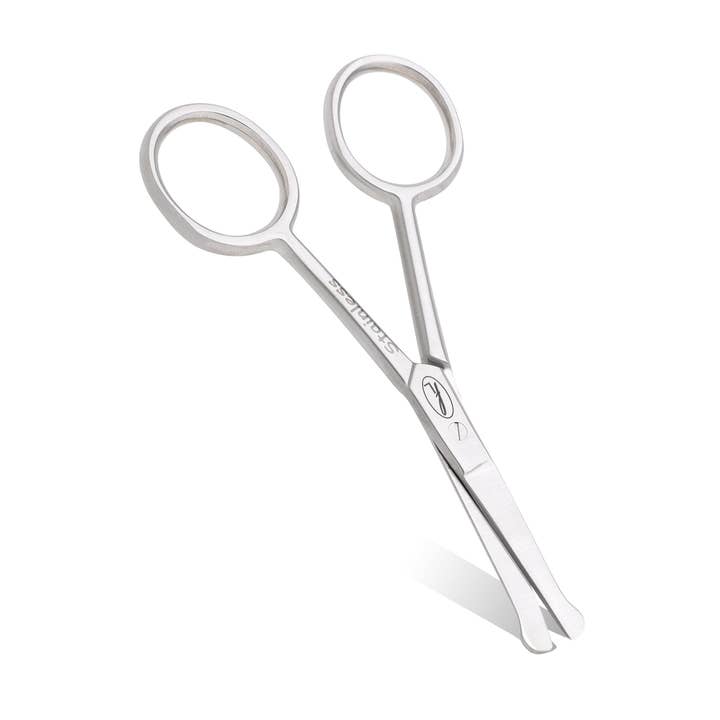 4 Inch Anti-Rust Baby Scissors, Stainless Steel for wholesale by Fine Lines (UK) Ltd