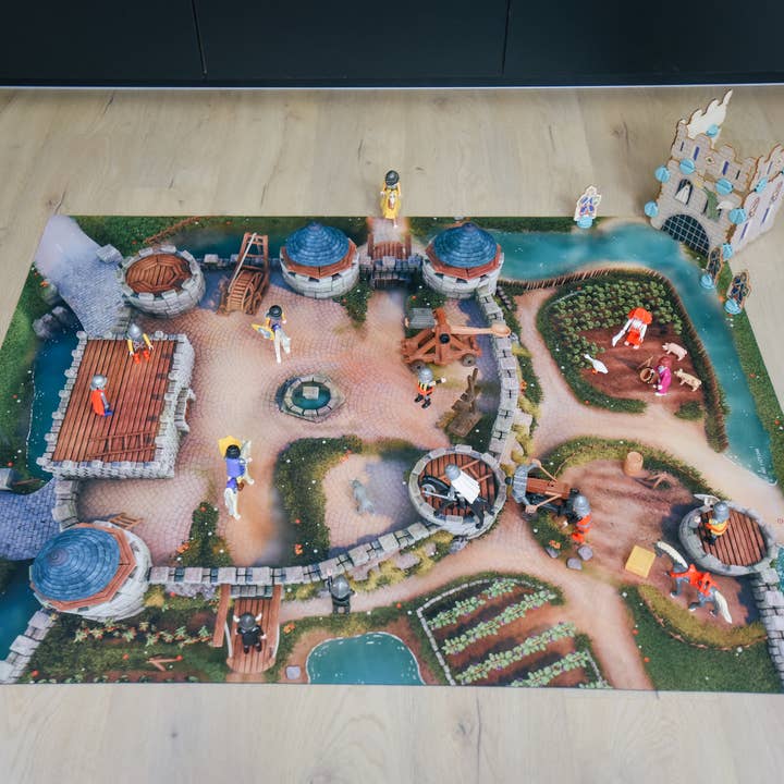 CARPETO - Wholesale Play Mat - Kids & Baby - Playmat for children - Medieval Citadel - Medium2