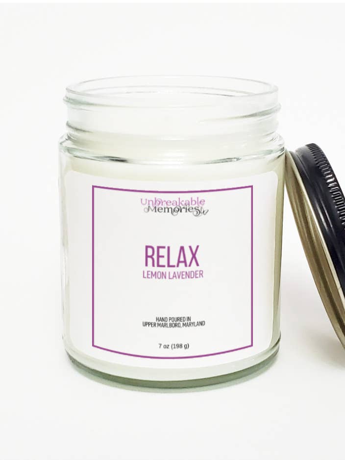 Soy candles - Relax for wholesale by Unbreakable Memories