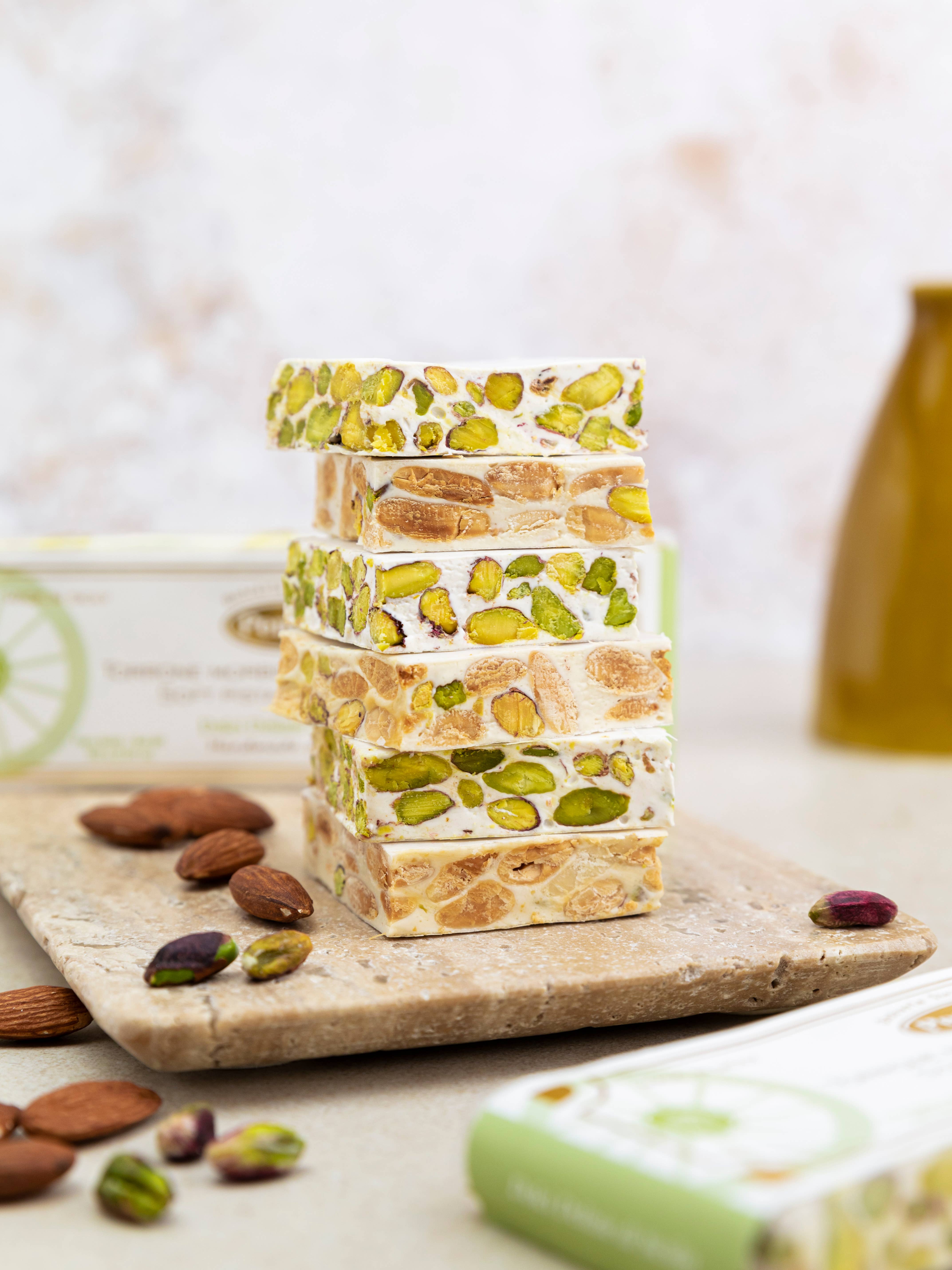 Pennisi - Cannoli di Sicilia - Wholesale Nougat - Soft Pistachio Nougat 160g2