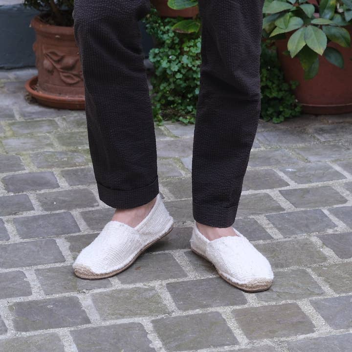 Krama Heritage - Wholesale Flats - Women's - The Natural Ivory Espadrilles5