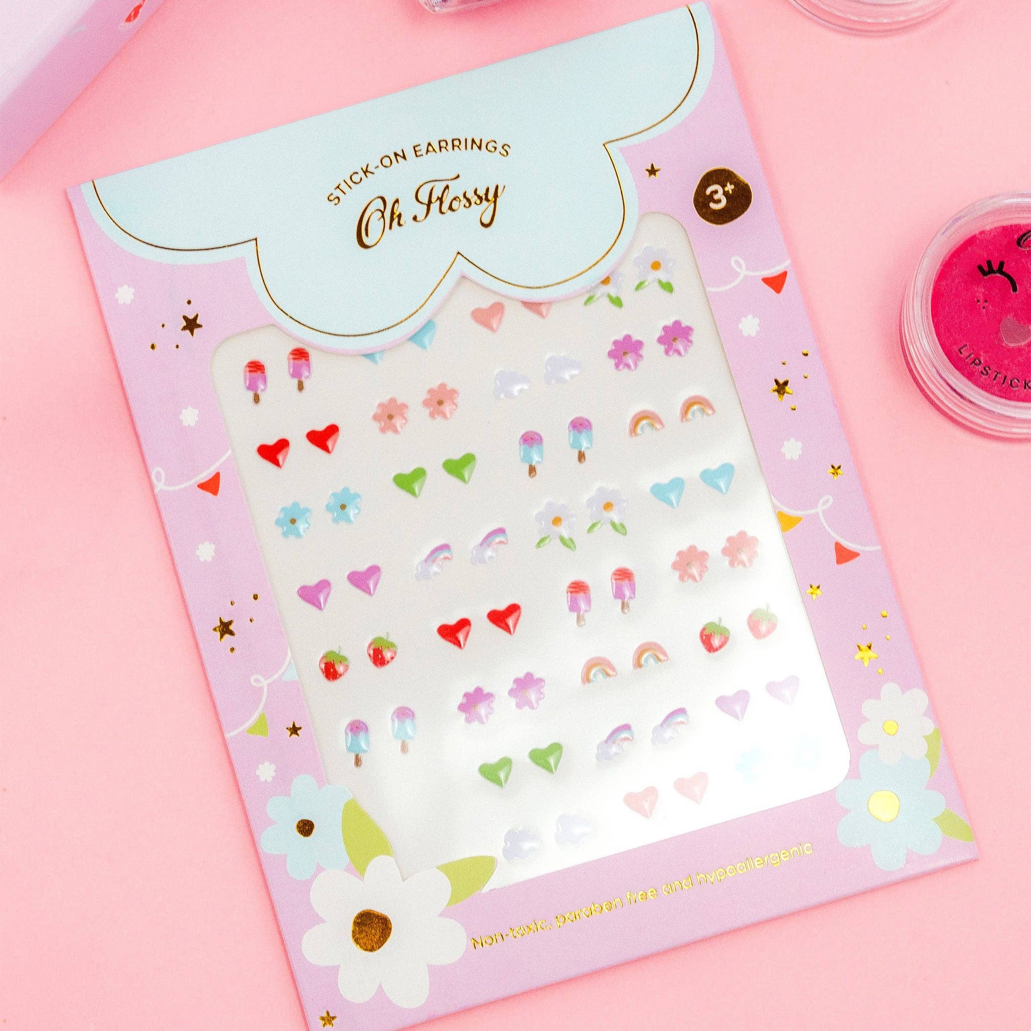 Oh Flossy - Wholesale Earrings - Kids - Oh Flossy Kids Stick-On Earrings2