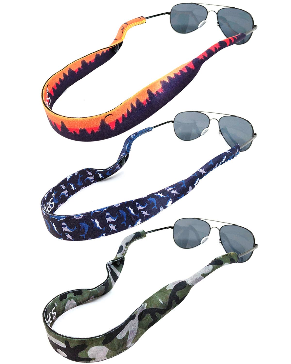 Wrapables.com - Vente Cordon à lunettes de vue / de soleil – femme - Support à lunettes réglable Wrapables, sangle pour lunettes de soleil22
