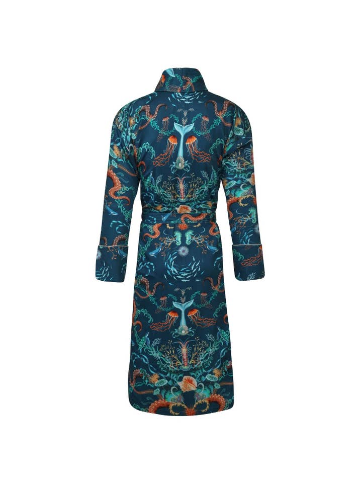 Bown Of London – Engroshandel Morgenkåbe - Dame – Letvægts Dame slåbrok - Ocean Treasure1