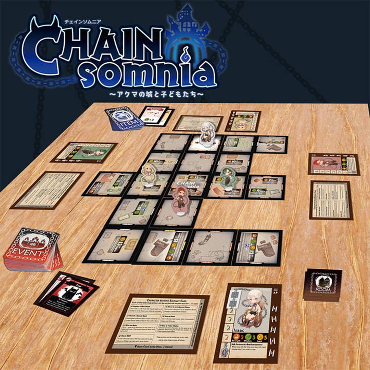 Japanime Games - Wholesale Board Game - CHAINsomnia - Boardgame