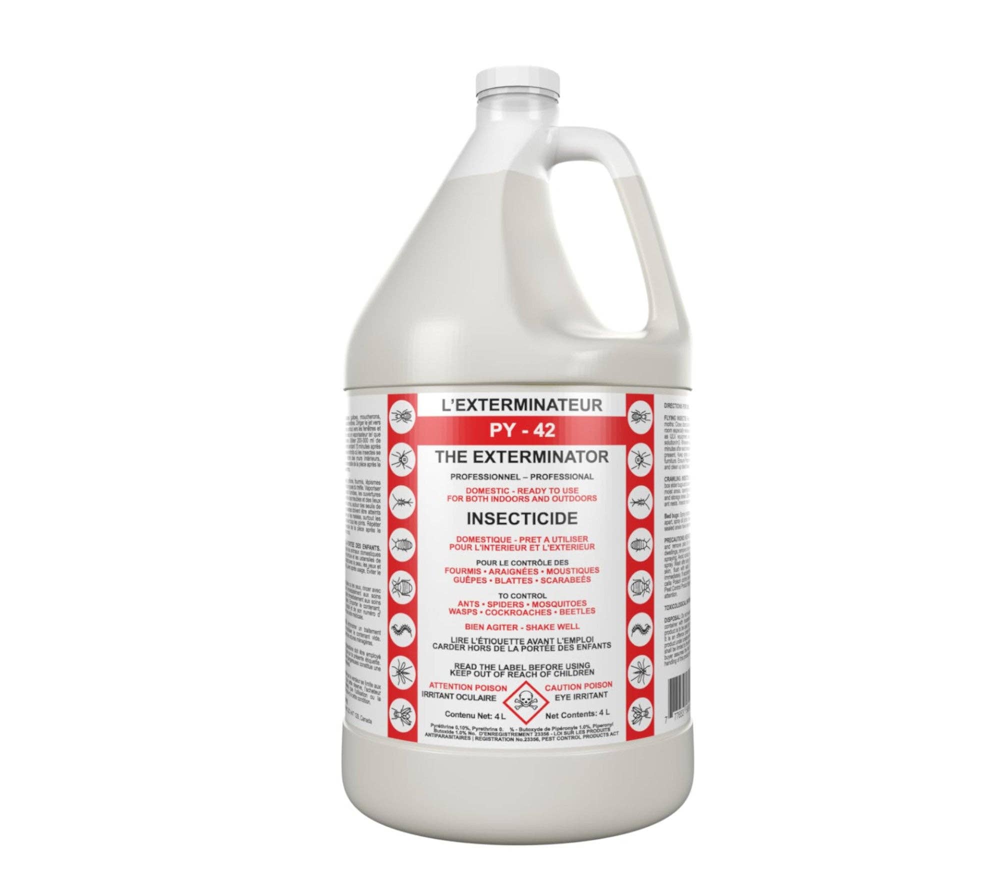 atomsbio - Wholesale Insect Repellent - The Exterminator PY-42 - Professional, Ready to use Insecticide, Indoor & Outdoor, Liquid5