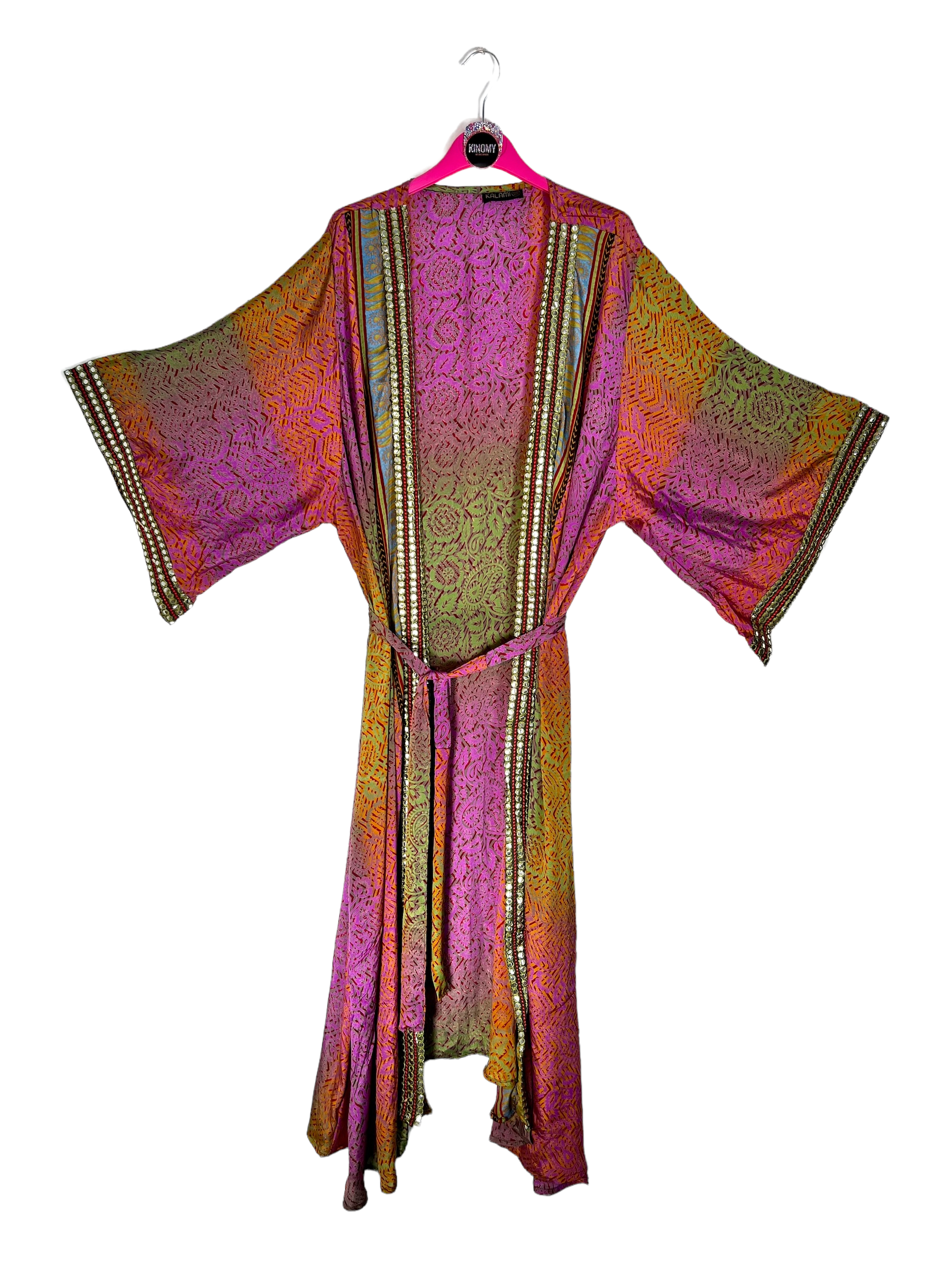 Kinomy – Engroshandel Kimono - Dame – Pakke med 10 lange kimonoer til kvinder med japanske ærmer9