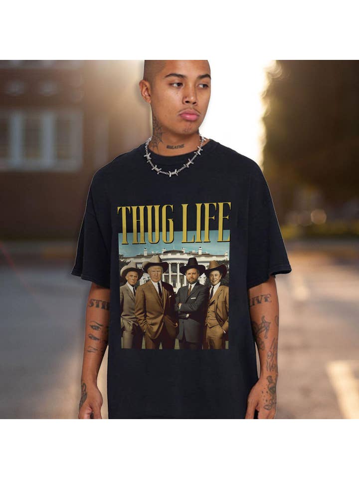 NVC Ecommerce LLC - Wholesale T-Shirt (Graphic) - Women's - Thug Life T-Shirt, MAGA Political Humor Sweatshirt 2