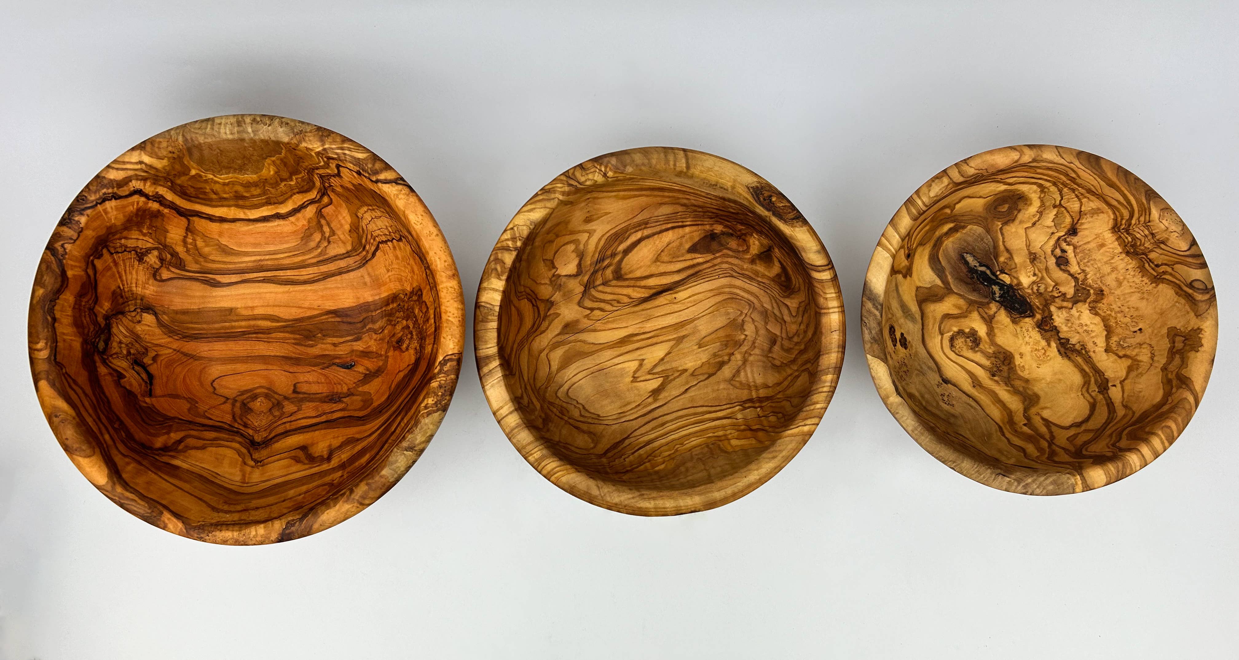 Natural OliveWood - Wholesale Serve Bowl - Olive Wood Family Salad Bowl2