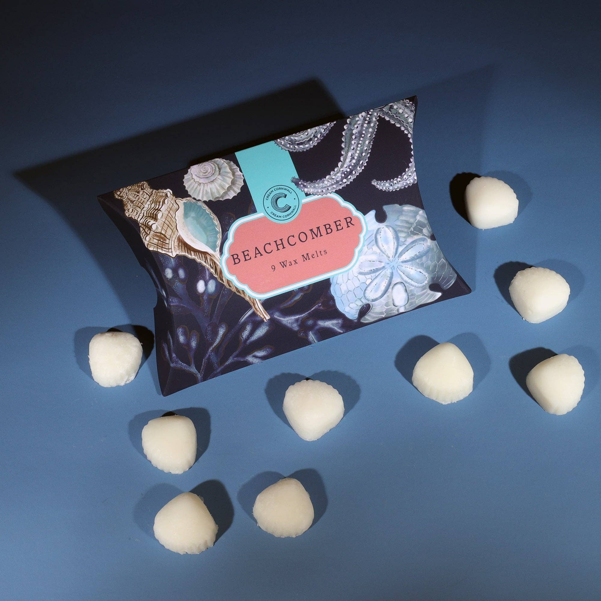 Cream Cornwall – Großhandel Schmelzwachs – Packung mit neun Beachcomber Wax Melts