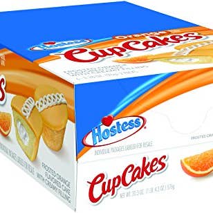 Shop The King - Wholesale Cake - Hostess Cupcake Orange 2pk 6 Per Box0