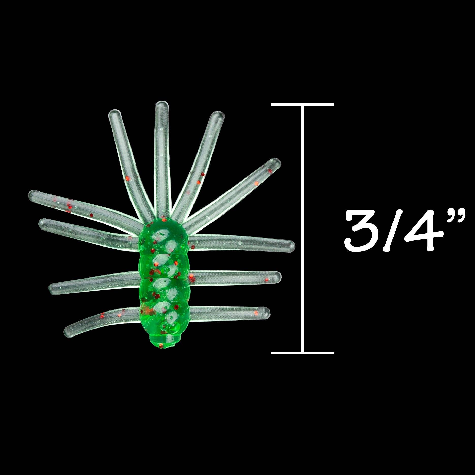 Lake Effect Lures - Wholesale Sporting Accessories - Ice Bug Floppy Body Plastic Bait - 10 Pack6