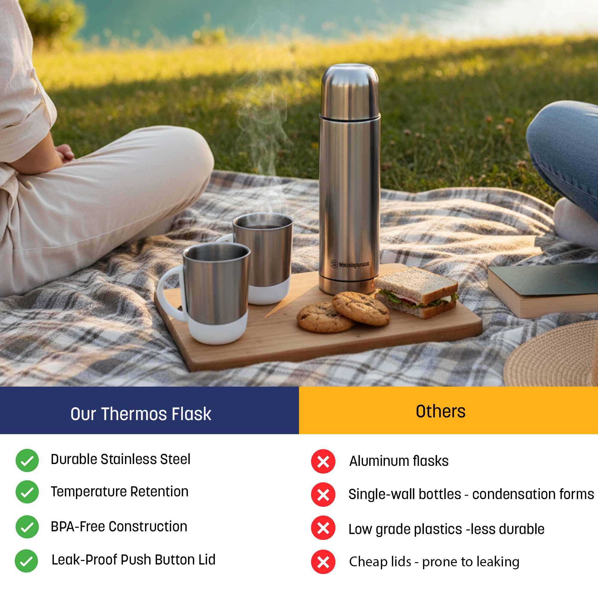 Westinghouse - Wholesale Flask - Westinghouse Thermos Flask Gift Set10