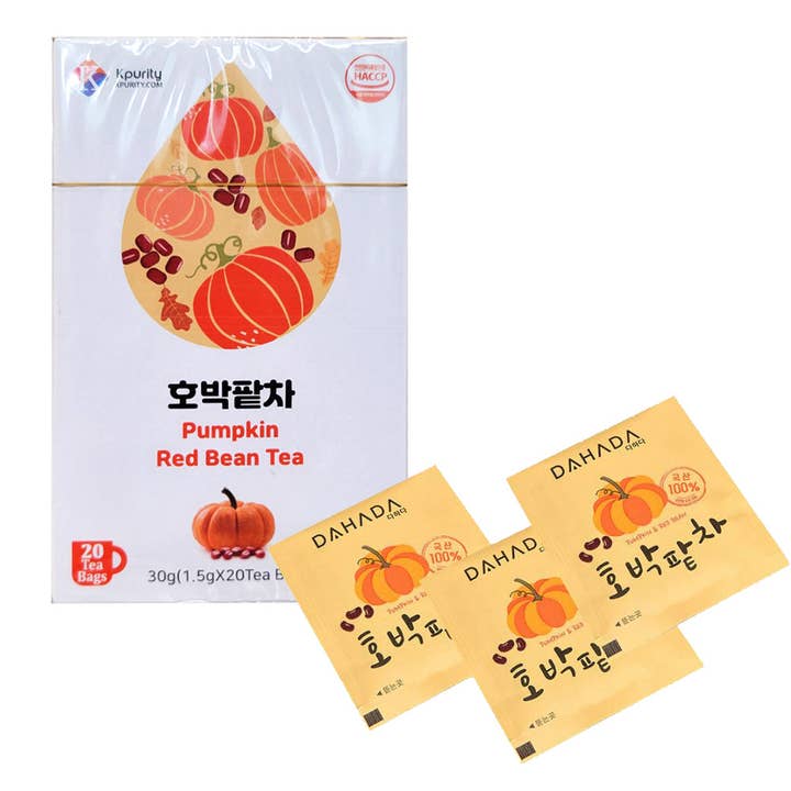 KPurity - Wholesale Health/Detox Tea - Pumpkin & Red Bean Tea Herbal Hot or Cold Hygienic Tea