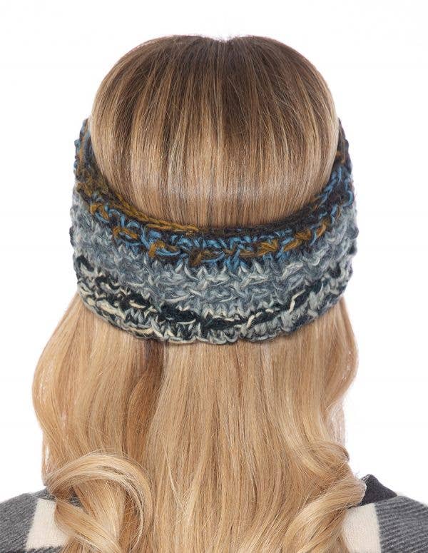 The Collection Royal / Royal Handicrafts - Wholesale Fashion Headband - Women's - Cable Knit Woolen Headband2