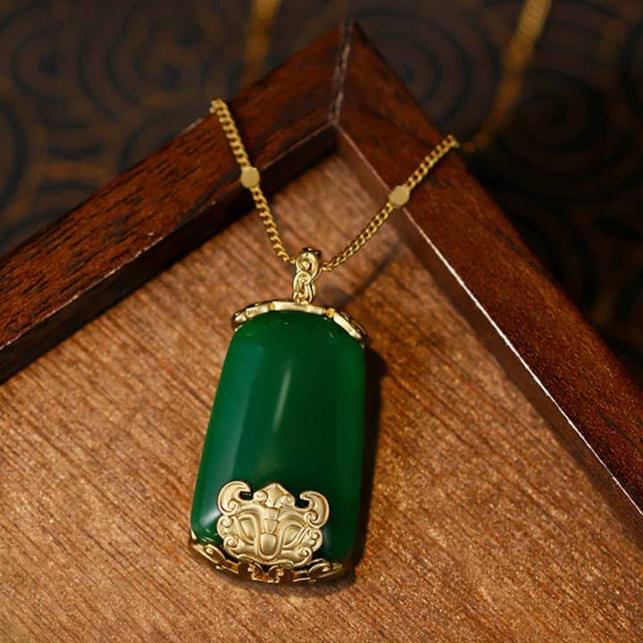 Collar de las Cinco Bendiciones Llaman a la Puerta para venta al por mayor de Bright MacMing