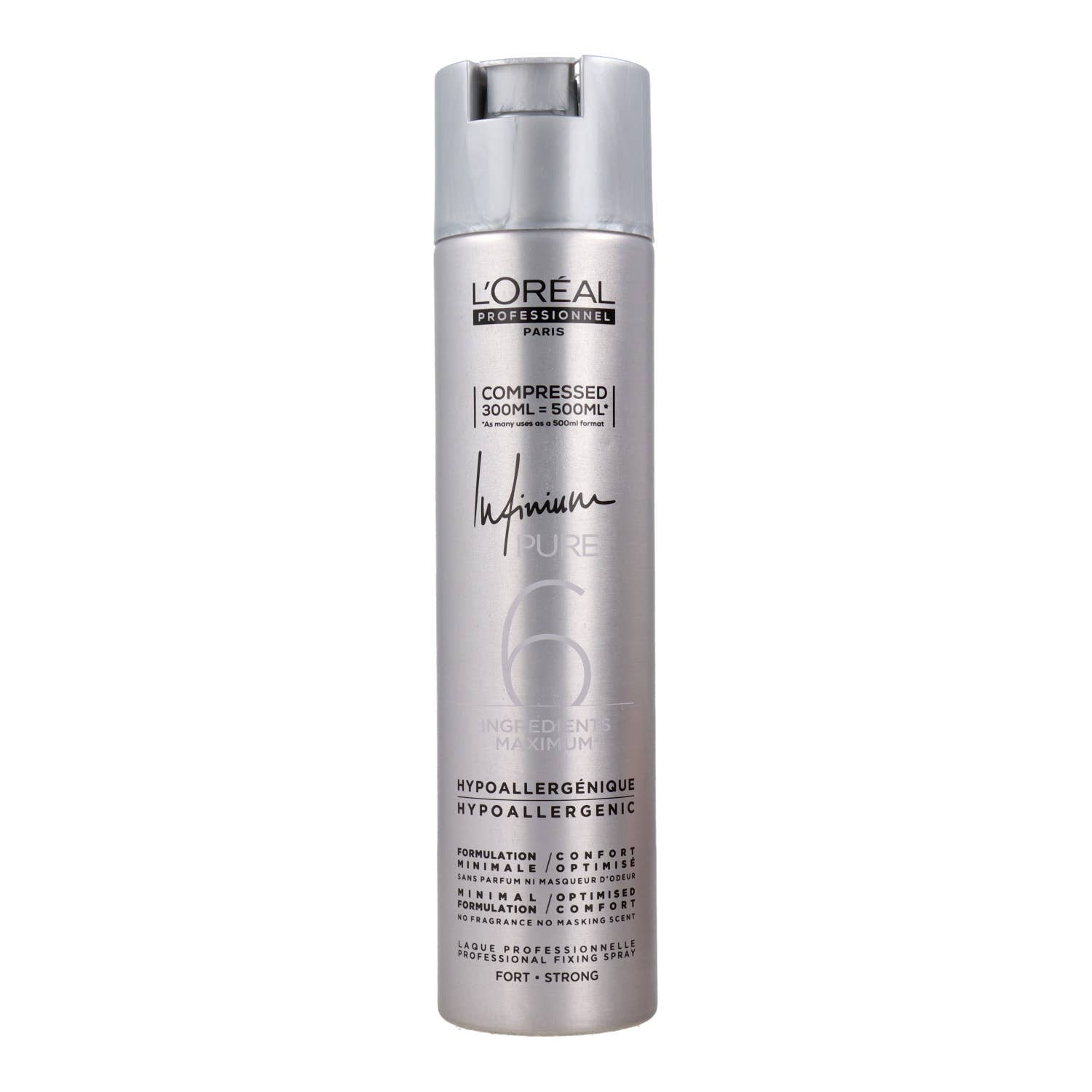 SUBLIME BEAUTY WHOLESALER SL - Wholesale Rum - Loreal Infinium Hairspray Fort/Strong 300 ml0