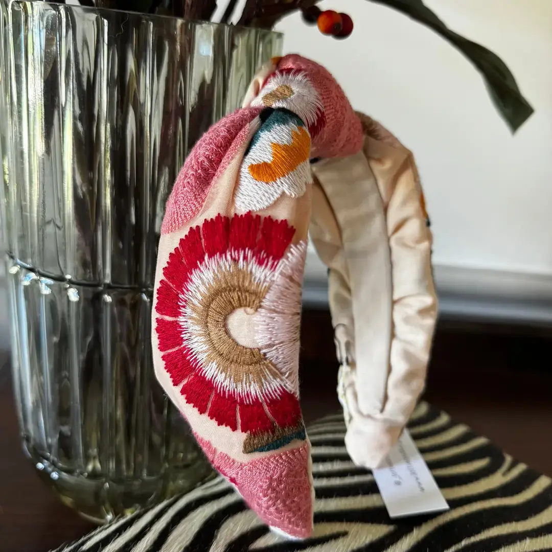 Lottie and Lucy – Bandana - Mulher por atacado – Bandolete bordada de folclore1