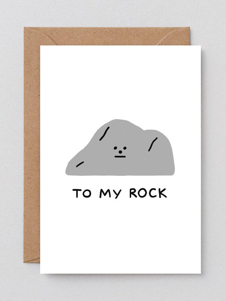 Tarjeta de Felicitación Para Mi Roca para venta al por mayor de Wrap (US duties paid)