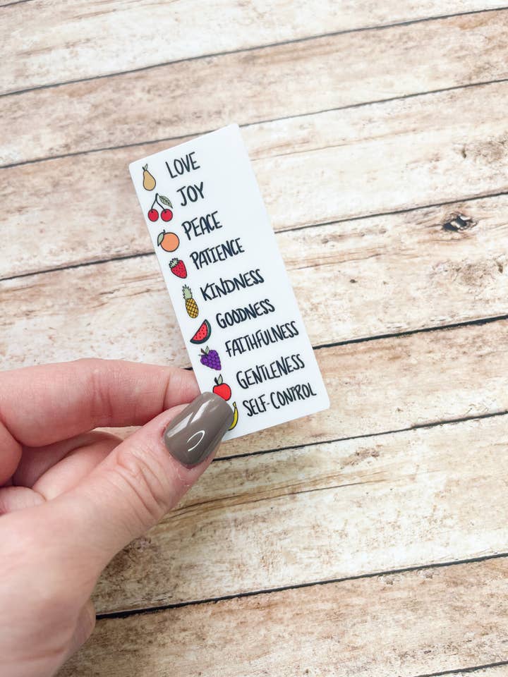 Pegatina Frutas del Espíritu para venta al por mayor de HH and Grace Co