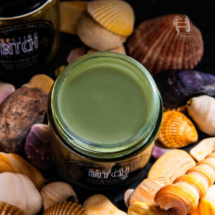Badgerface Beauty Supply - Wholesale Facial Exfoliant/Scrub - Dead Sea Salt Scrub. Sea Kelp Face Scrub with Dead Sea Salt.