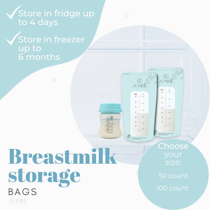 Zomee - Wholesale Milk/juice bottle - Breast Milk Storage Bags5