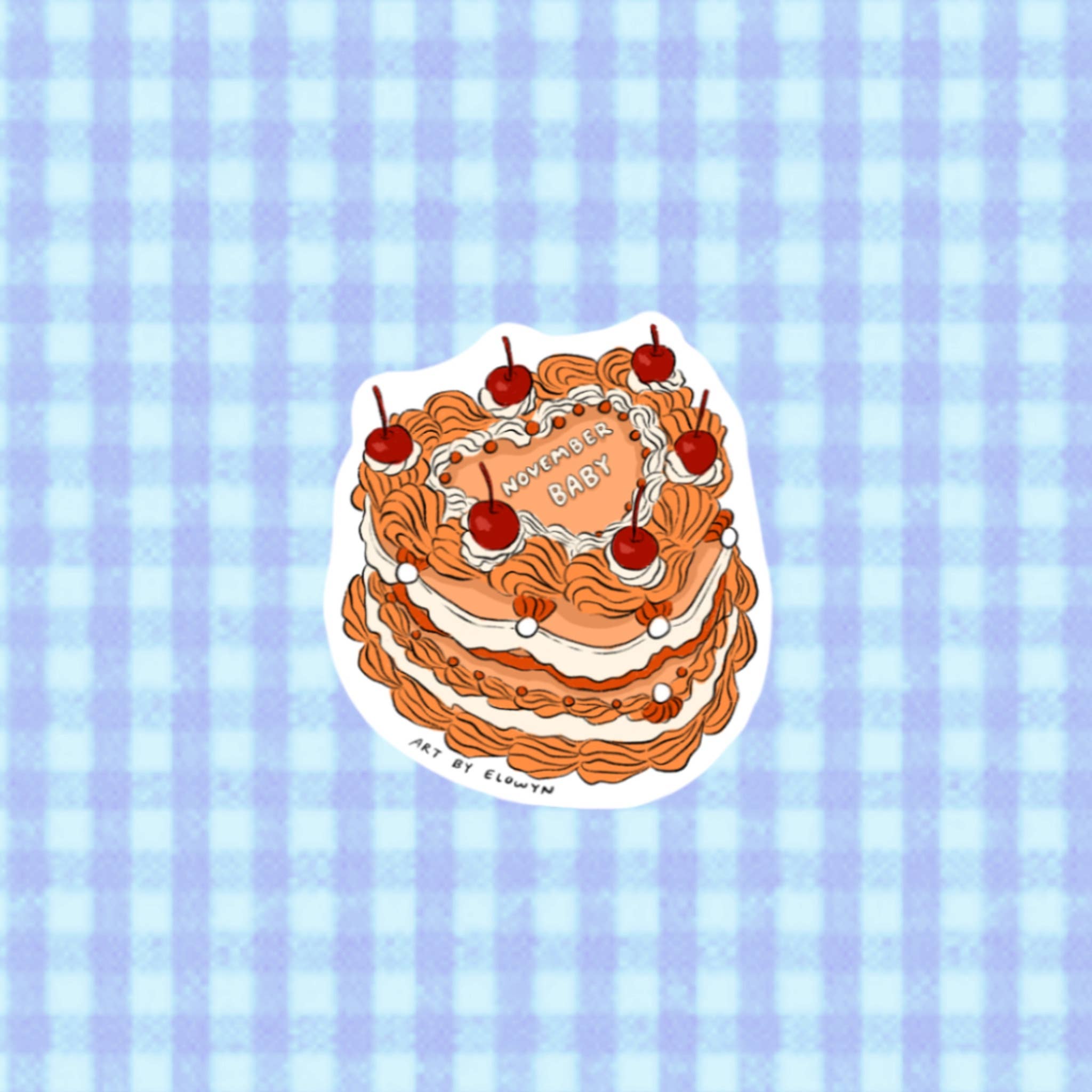 Art By Elowyn – Großhandel Aufkleber – Kuchen für den Geburtsmonat27