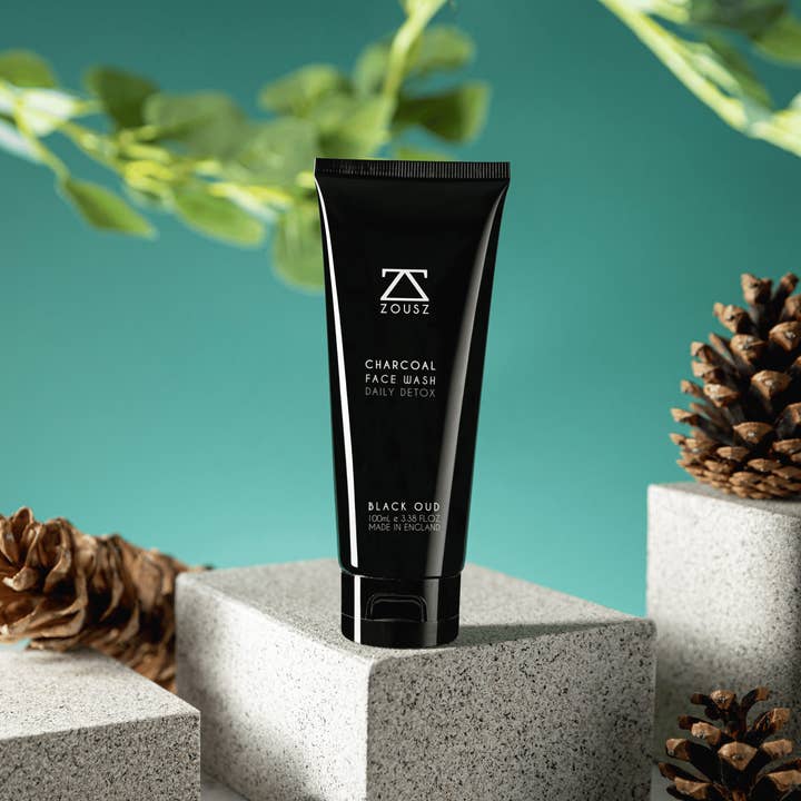 ZOUSZ – wholesale Ansiktsrengöring – Black Oud ansiktsrengöring med kol för män 100 ml2