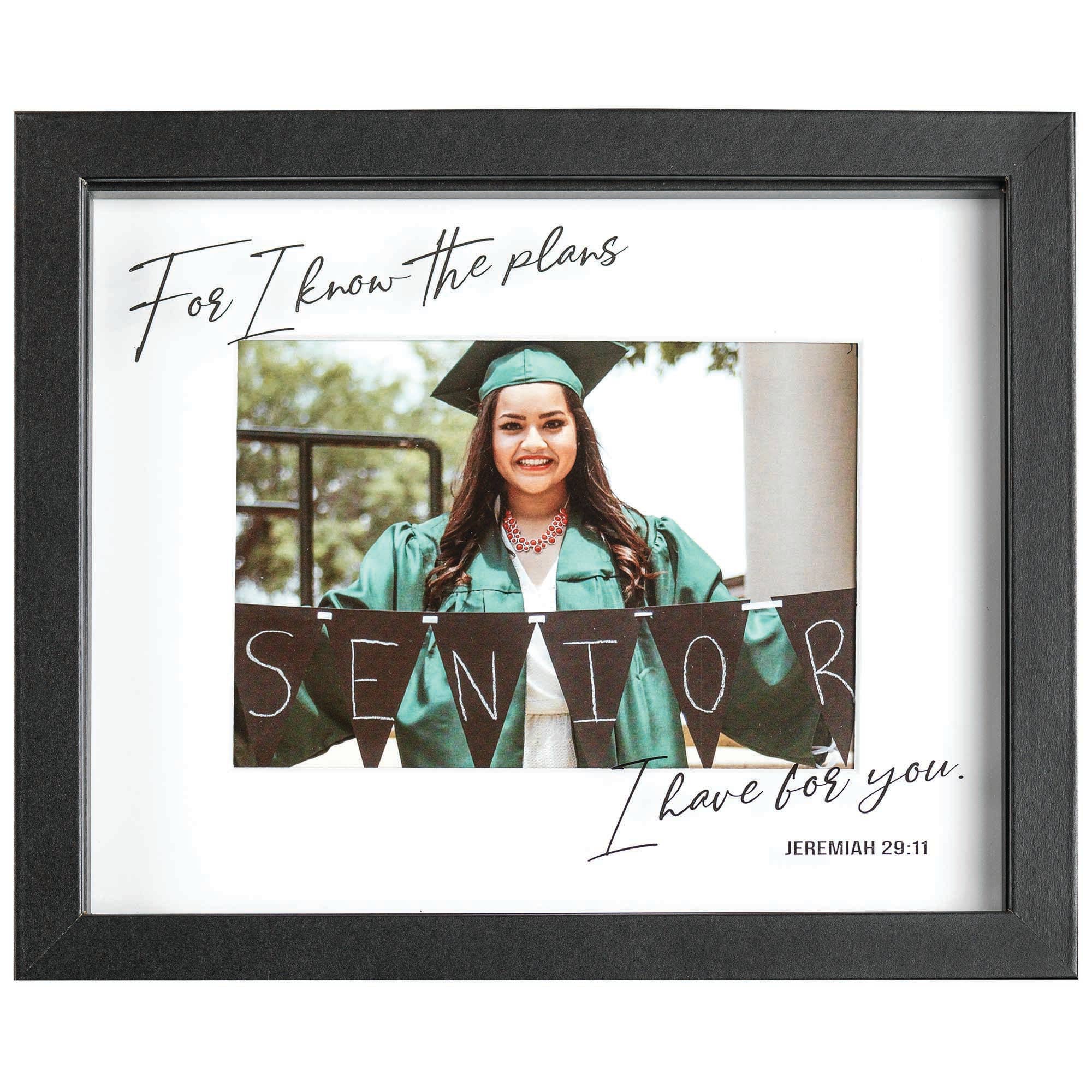 Dicksons – wholesale Picture frame – Framed Wall For I Know The Plans Wood Glass Black2