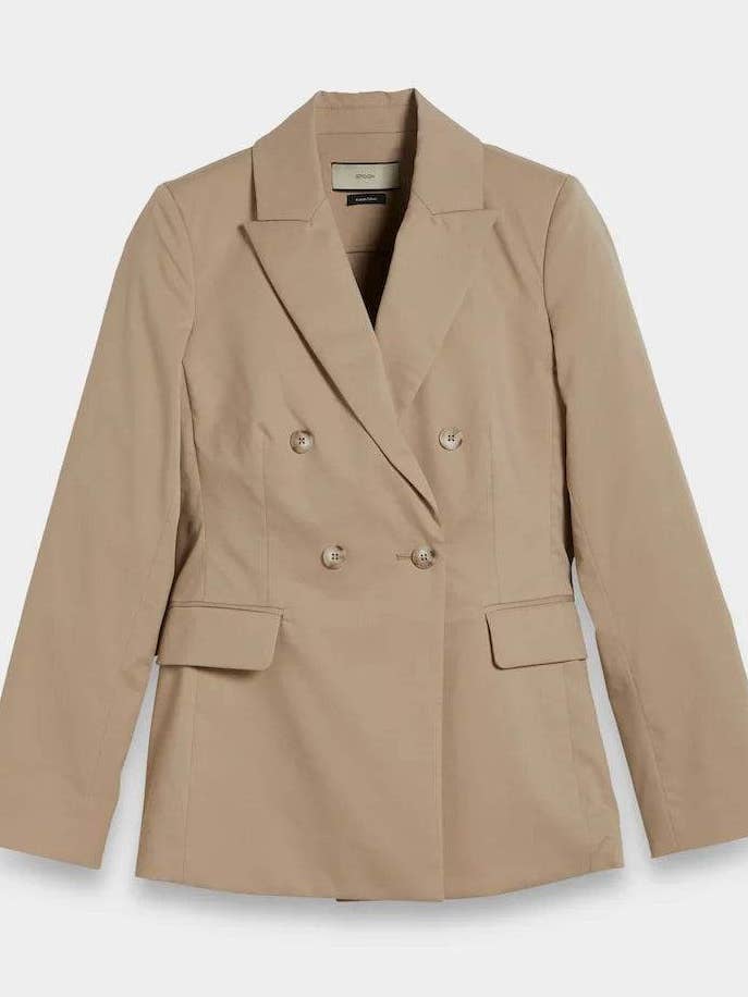 Doppelreihiger Blazer aus Baumwollmischung für den Großhandel von Spoon