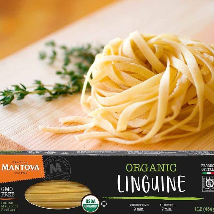 Fine Italian Food - Wholesale Pasta - Mantova Organic Linguine Pasta, 1 lb.2