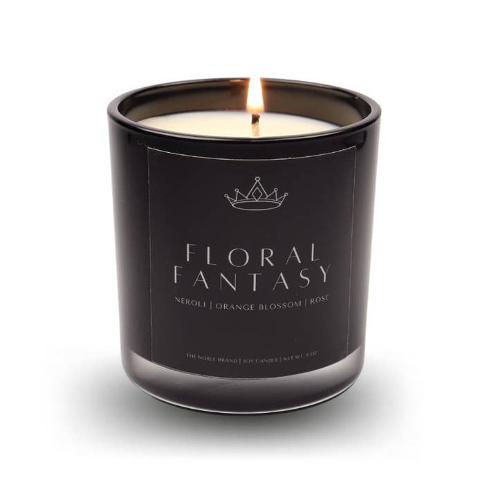 Floral Fantasy Soy Candle for wholesale by The Noble Brand