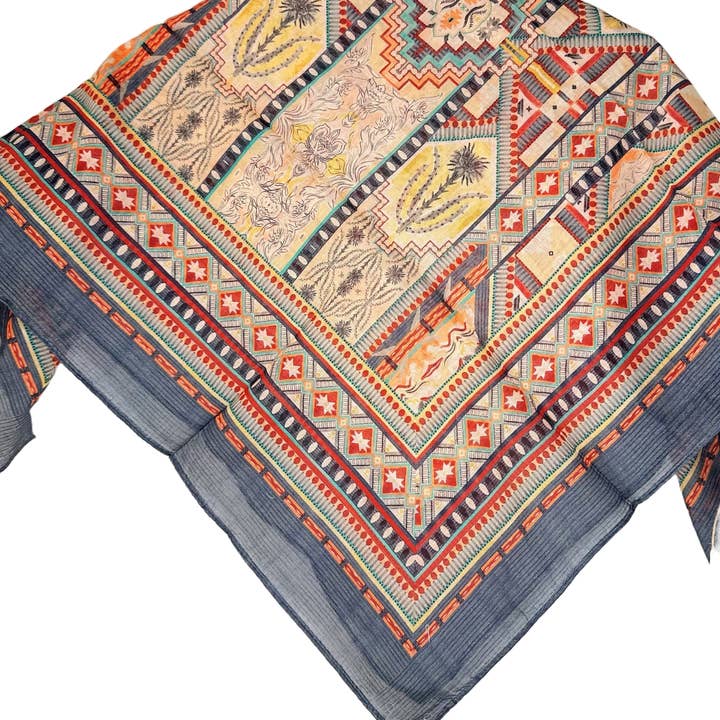 Orice - Wholesale Scarf - Women's - Medium-sized orange scarf - Orice15