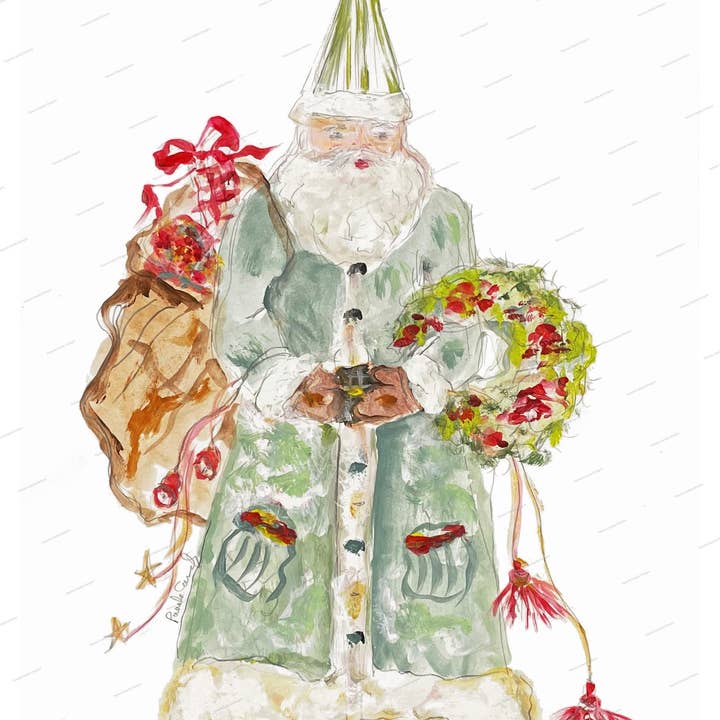 Pamela Cassidy Designs - Wholesale Tea Towel - Almost Christmas Kitchen Towel1