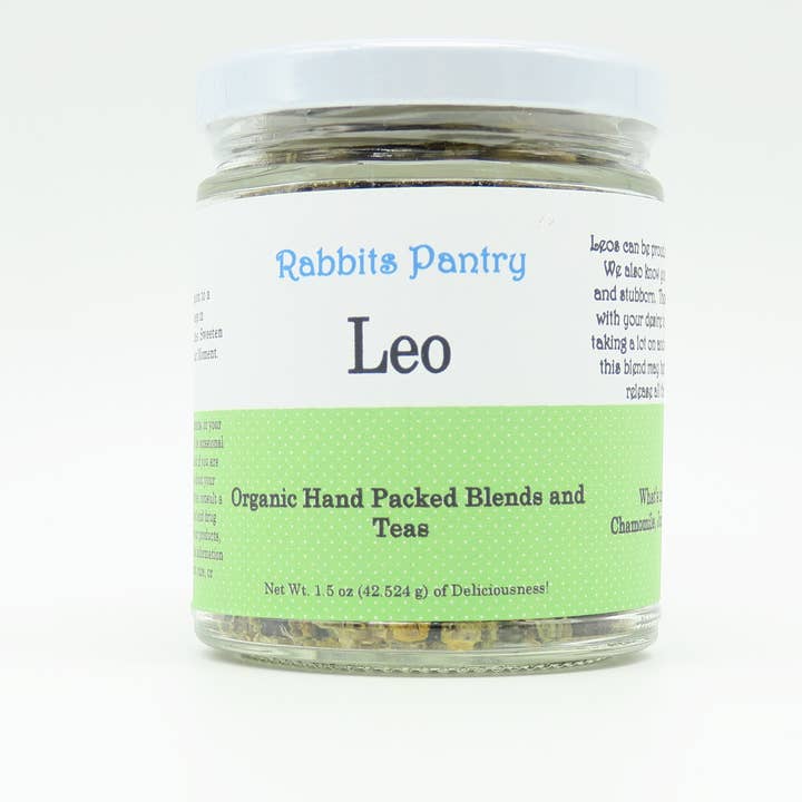 Leo Tea for wholesale by Rabbits Pantry LLC