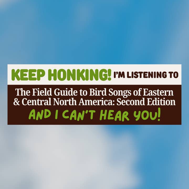 Keep Honking! East Bumper Sticker for wholesale by weneedtogooutside