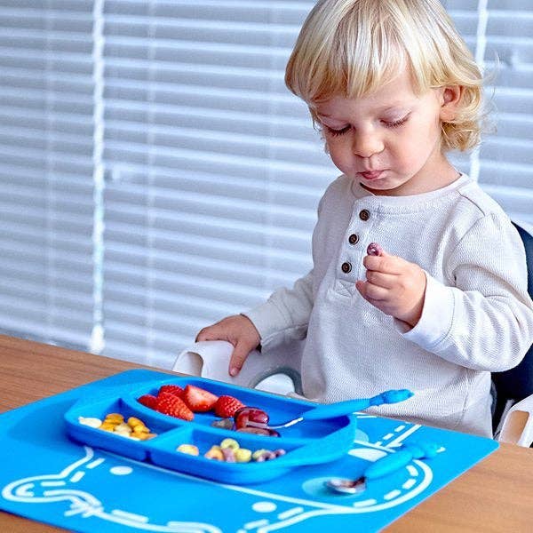 Marcus & Marcus - Wholesale Dinner Plate - Kids & Baby - Silicone Divided Plate