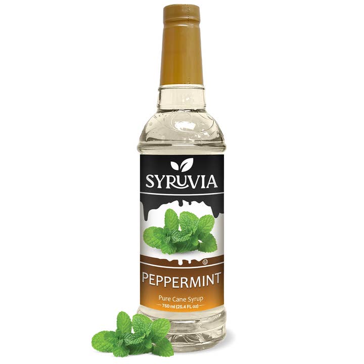 Peppermint Syrup for wholesale by Syruvia