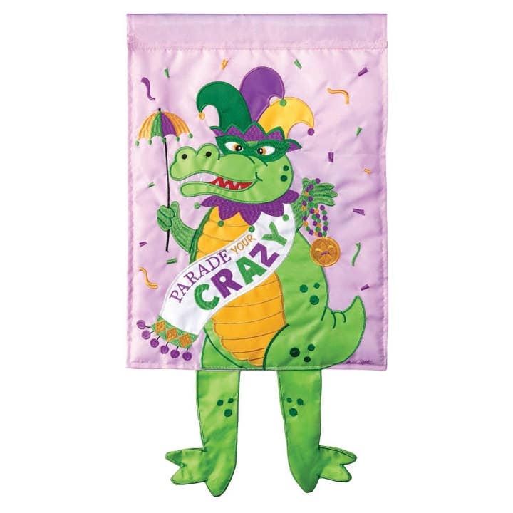 Mardi Gras Alligator för wholesale av Magnolia