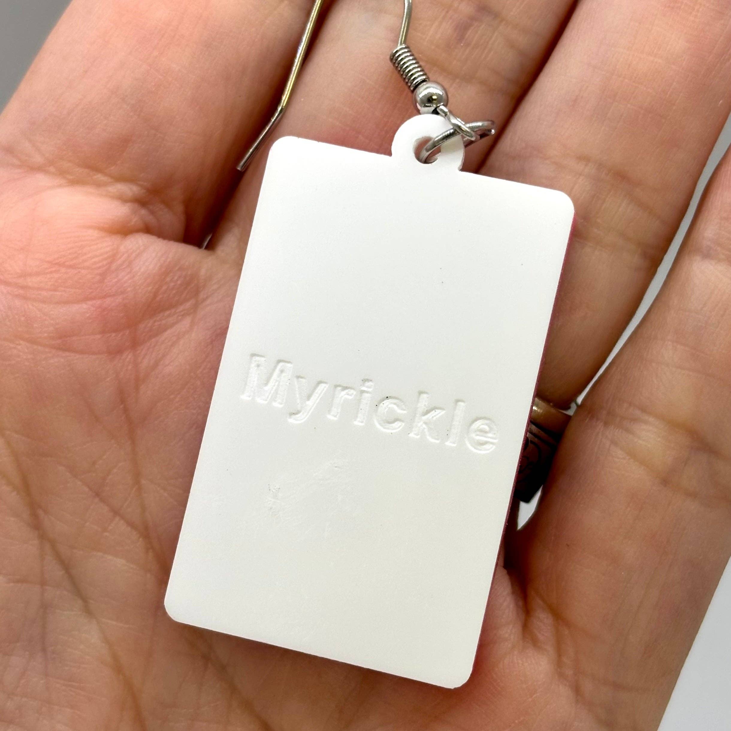 Myrickle - Wholesale Dangle Earrings - Classic Cassette Earrings 90s Nostalgia Retro Gift3