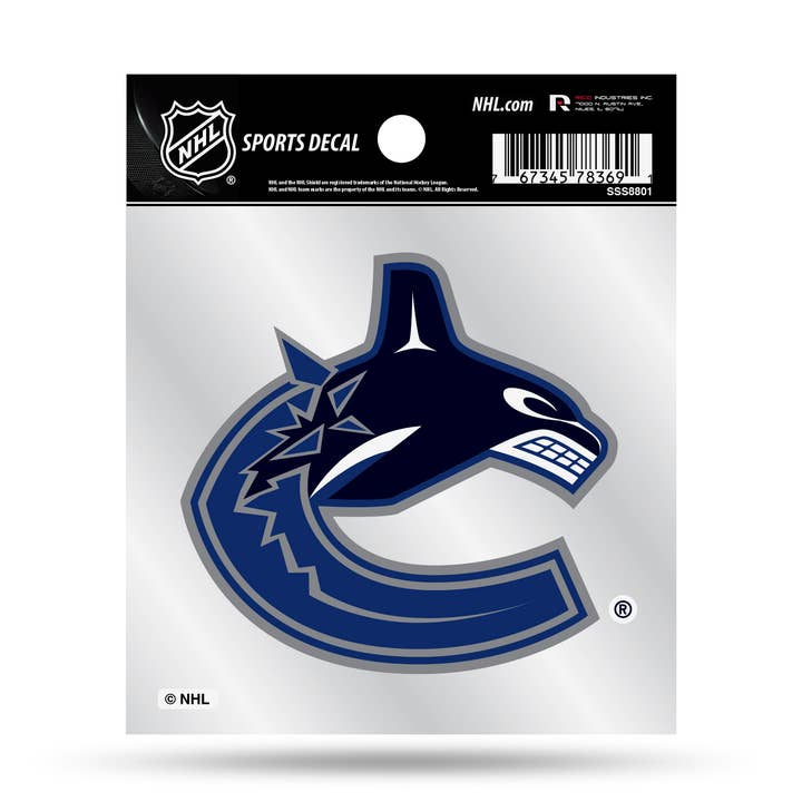 Rico Industries - Wholesale Sticker - Vancouver Canucks 4" x 4" Decal0