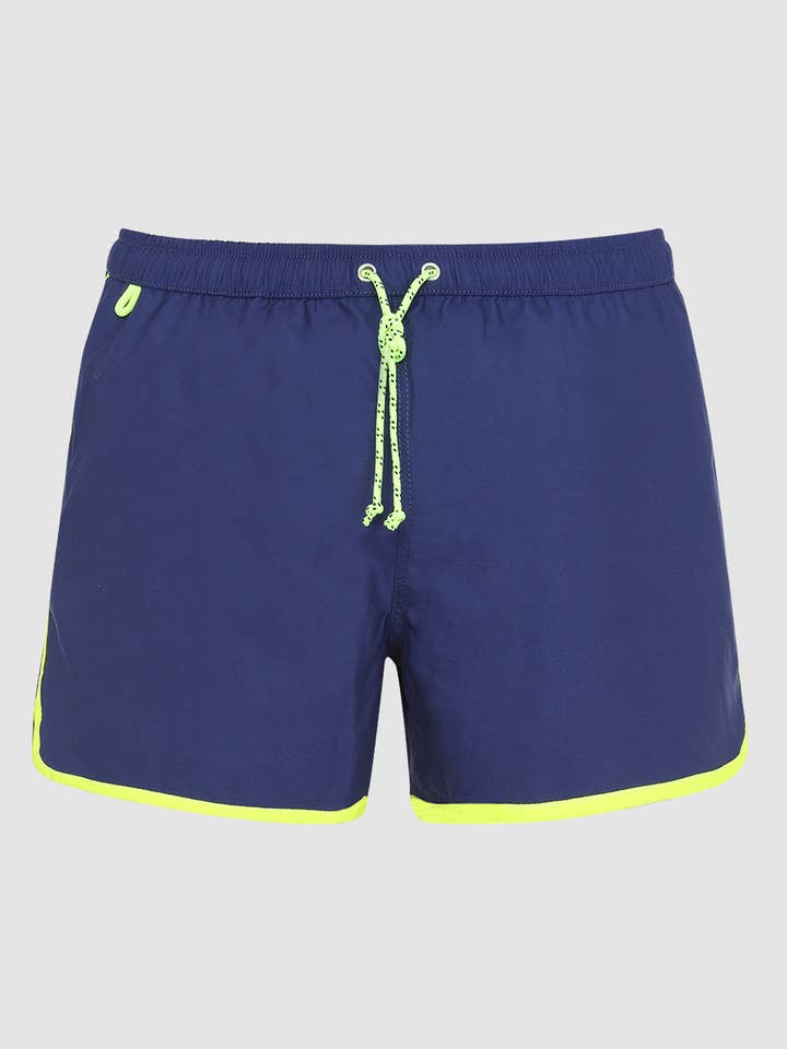 Pantaloncini da bagno corti Komodo Intense Blue per la vendita all'ingrosso da parte di GILI'S