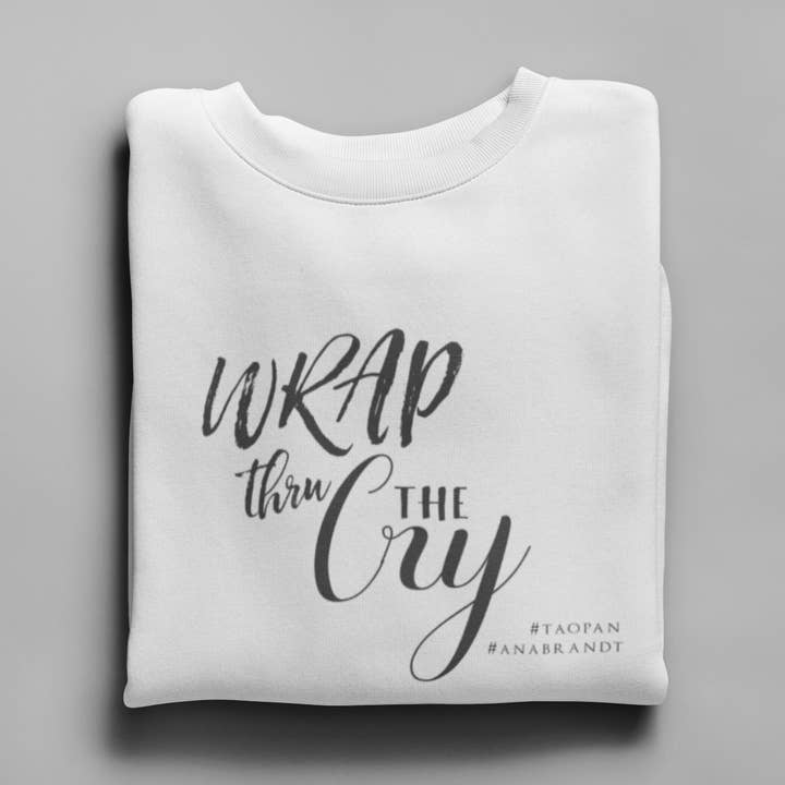 Wrap Thru The Cry Sweatshirt for wholesale by Ana Brandt Baby