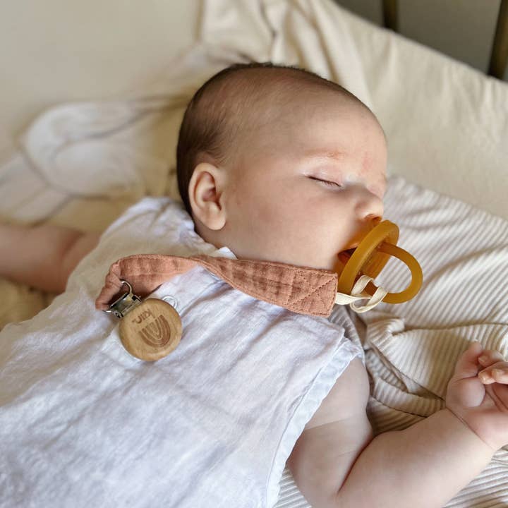 Kiin Baby - Wholesale Pacifier Clip - Baby - Cotton Dummy Clip